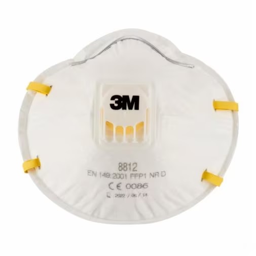 3M 8812 Weiß Gelb FFP1