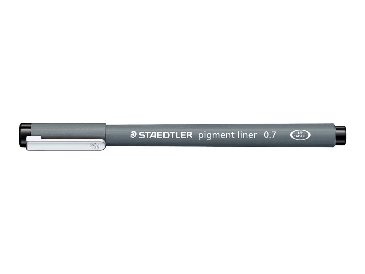STAEDTLER pigment liner 308 Schwarz 0,7 mm 1 Stück