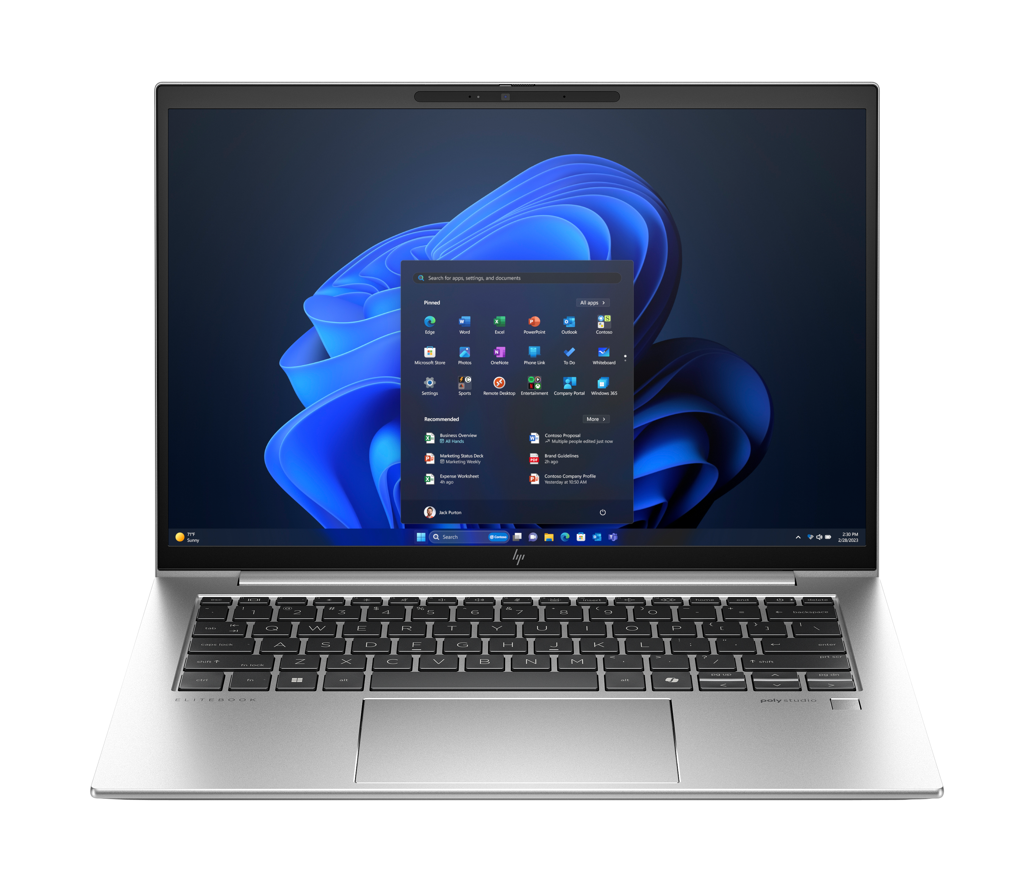 HP EliteBook 845 G11 14 Zoll Ryzen 5 8540U 16 GB 512 GB SSD