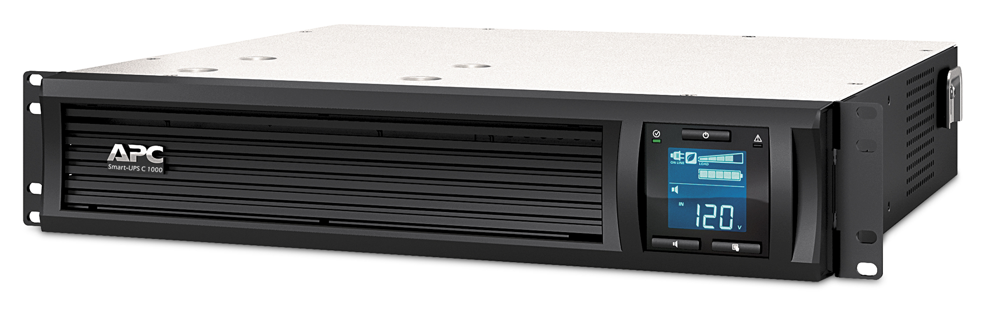 APC SmartUPS C UPS rackmountable AC 230V 600Watt 1000VA USB serial output connectors 4 2U Black with APC SmartConnect