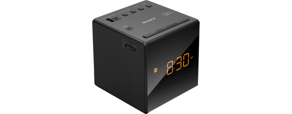 Sony ICFC1B Uhrenradio schwarz