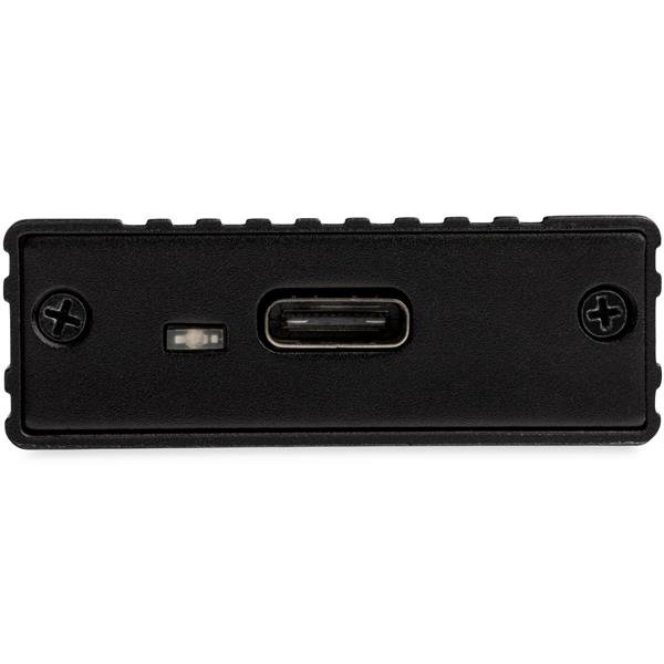 STARTECHCOM M2 NVMe SSDGehäuse für PCIeSSDs USB 31 Gen 2 Type C Thunderbolt 3kompatibel M2E1BMU31C