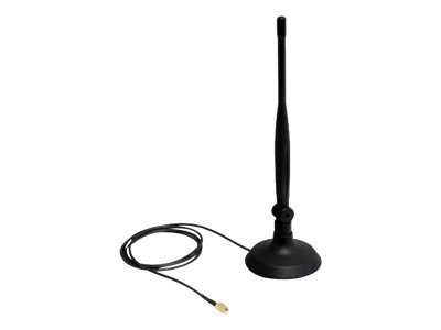 Delock WLAN 802.11 b/g/n Antenne RP-SMA 4 dBi omnidir. Gelenk mit magn. Standfu?