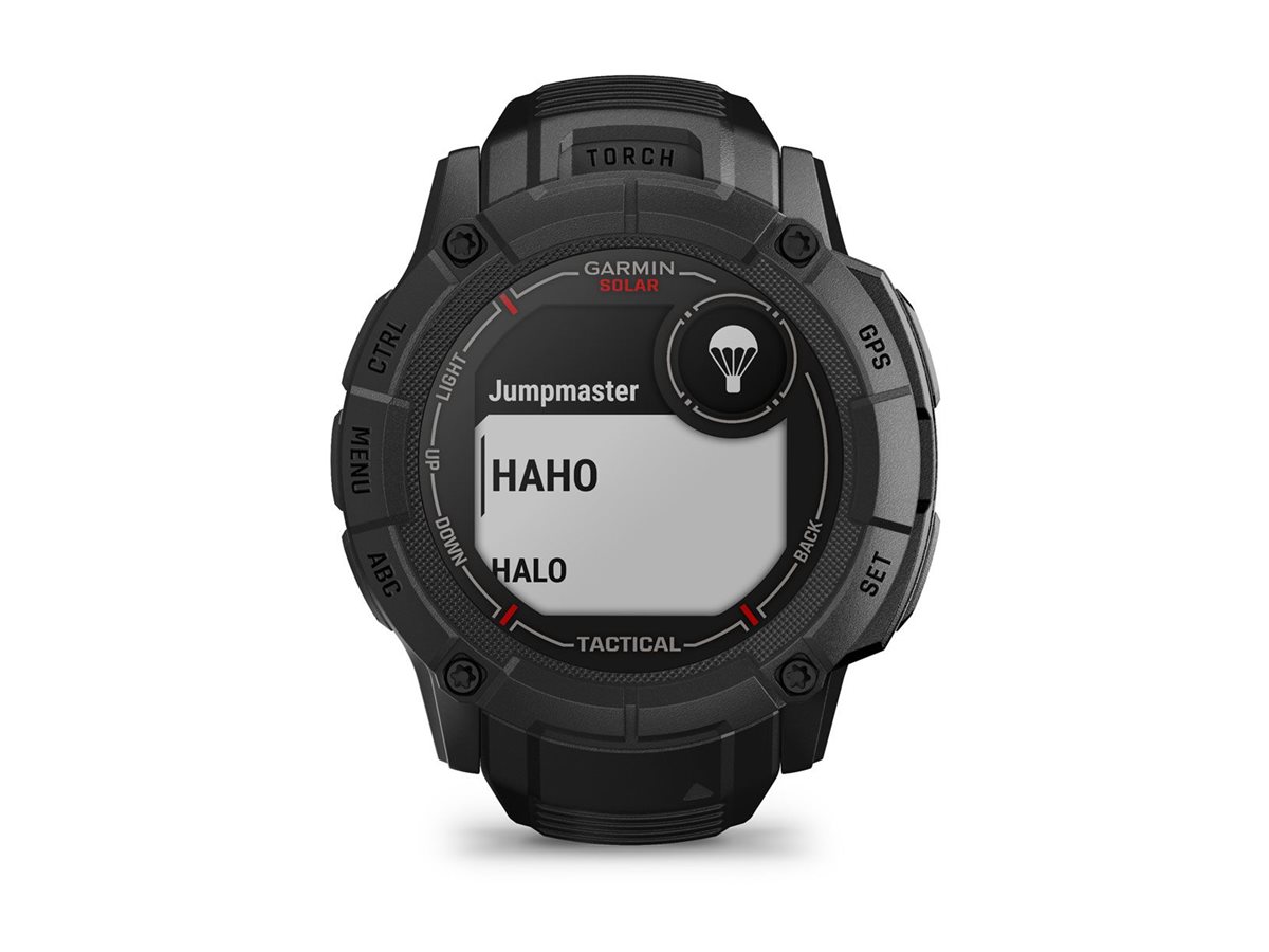 Garmin Instinct 2 2X Solar Tactical Edition Schwarz