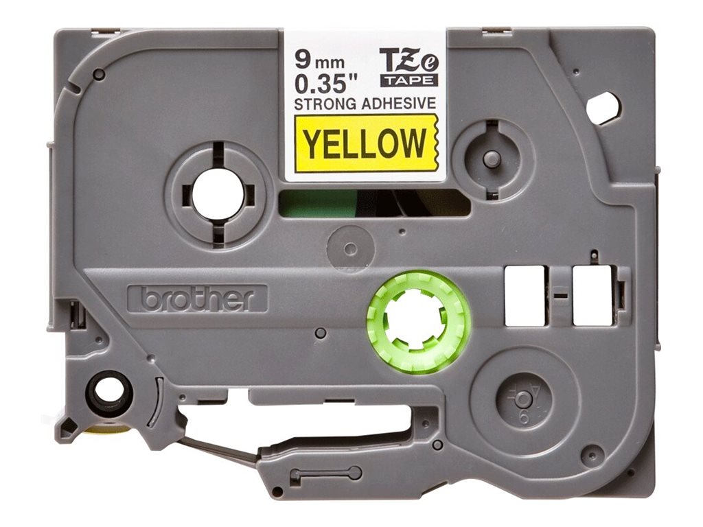 TZES621 BROTHER PTOUCH 9mm GELB-SCHW
