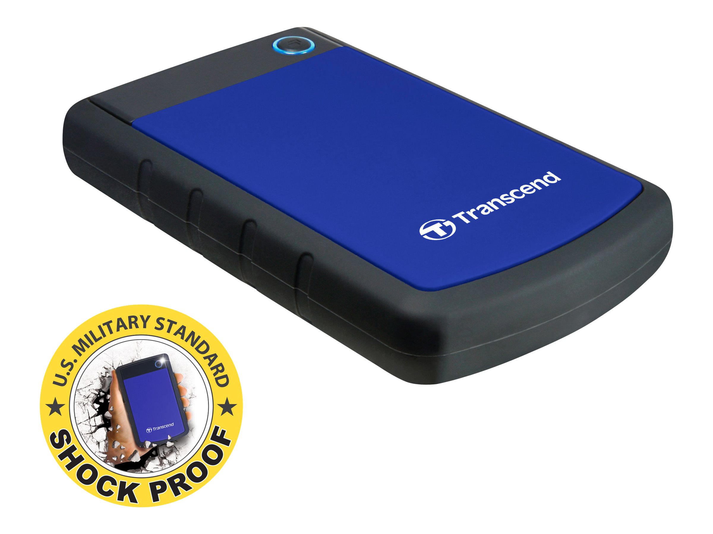2,5 2TB Transcend STOREJET 25H3B USB 30 schwarzblau