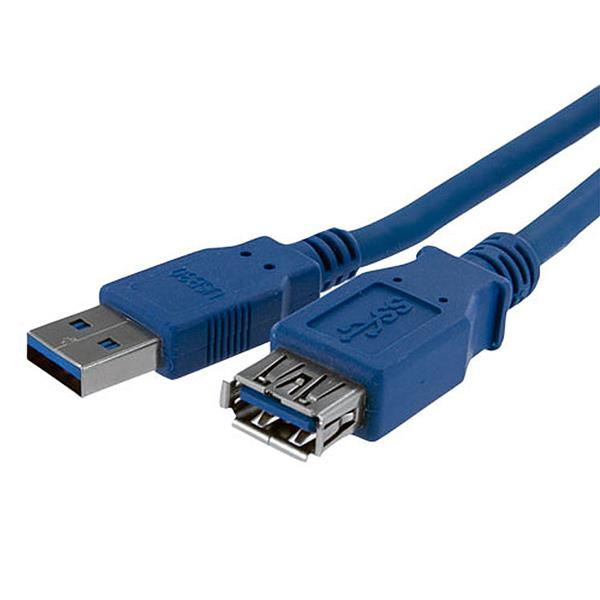 StarTech 1m Blue SuperSpeed USB 30 Extension Cable A to A MF