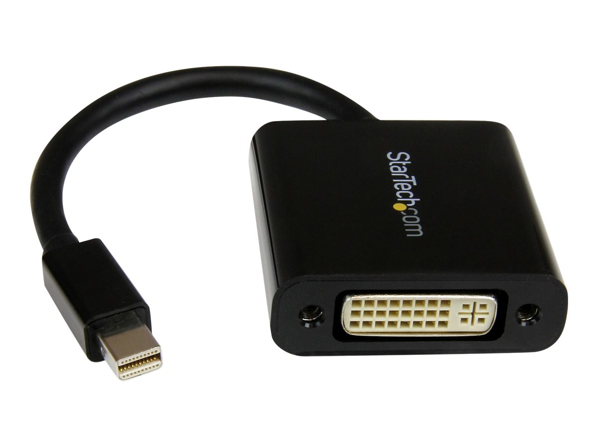 StarTech Mini DisplayPort to DVI Video Adapter Converter Black Mini DP to DVI 1920x1200