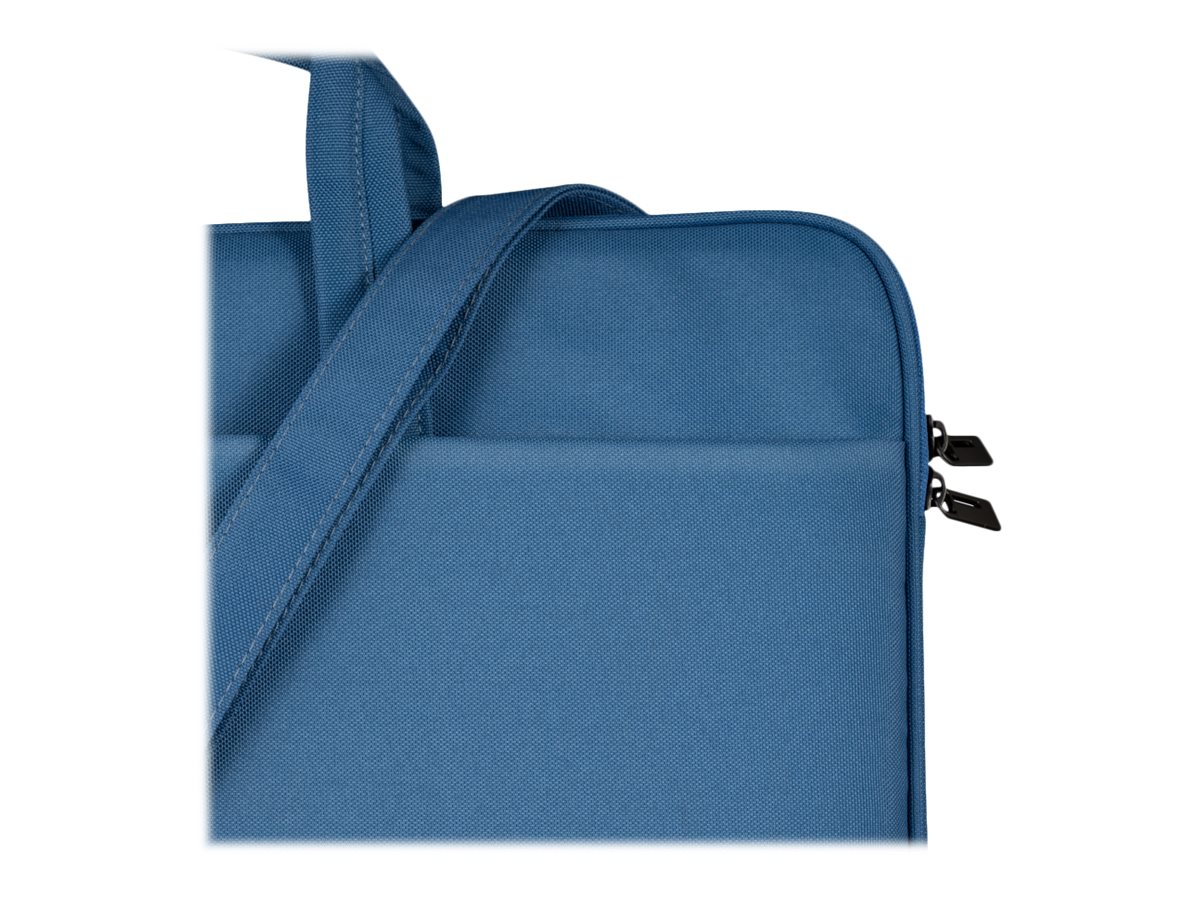 Trust Laptoptasche Bologna Slim Kunstfaser blau 24448 bis 40,6 cm 16 Zoll
