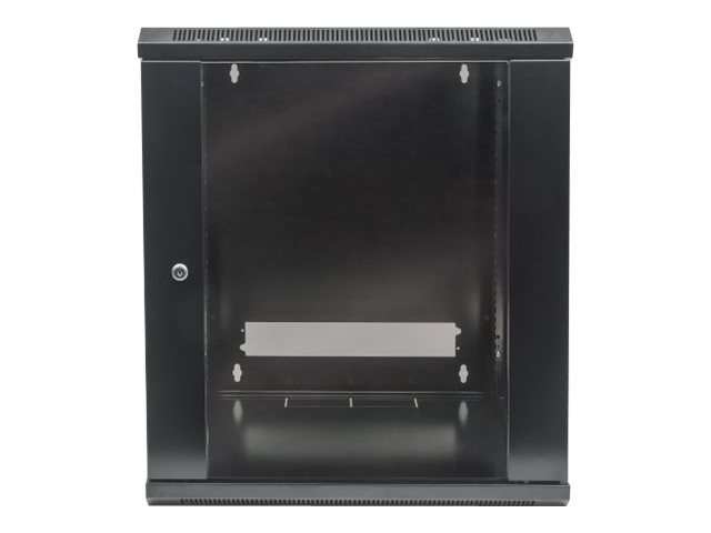 INTELLINET 48,3cm Wandverteiler 9 HE 450mm tief 19Zoll HxBxT 500 x 570 x 450 mm unmontiert schwarz
