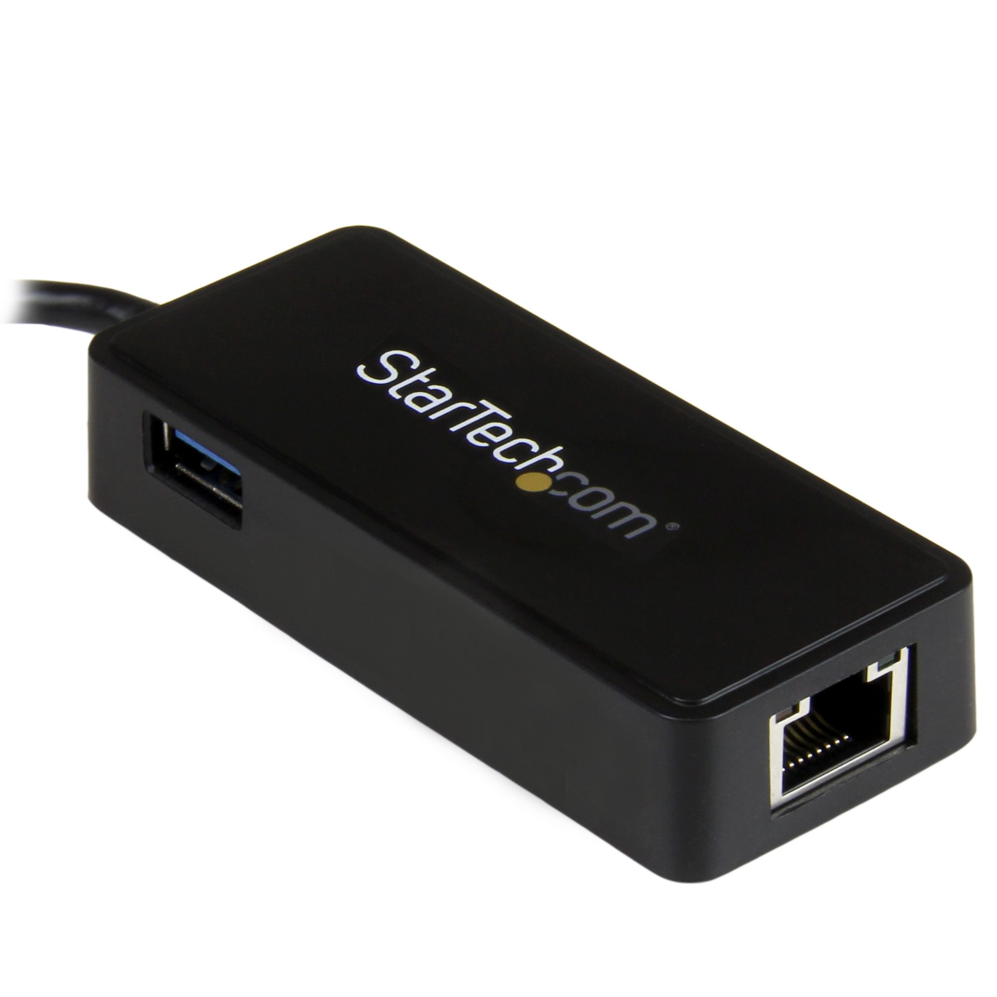 STARTECHCOM USBC auf Gigabit Netzwerkadapter mit extra USB Anschluss USB 31 Gen 1 5 Gbits
