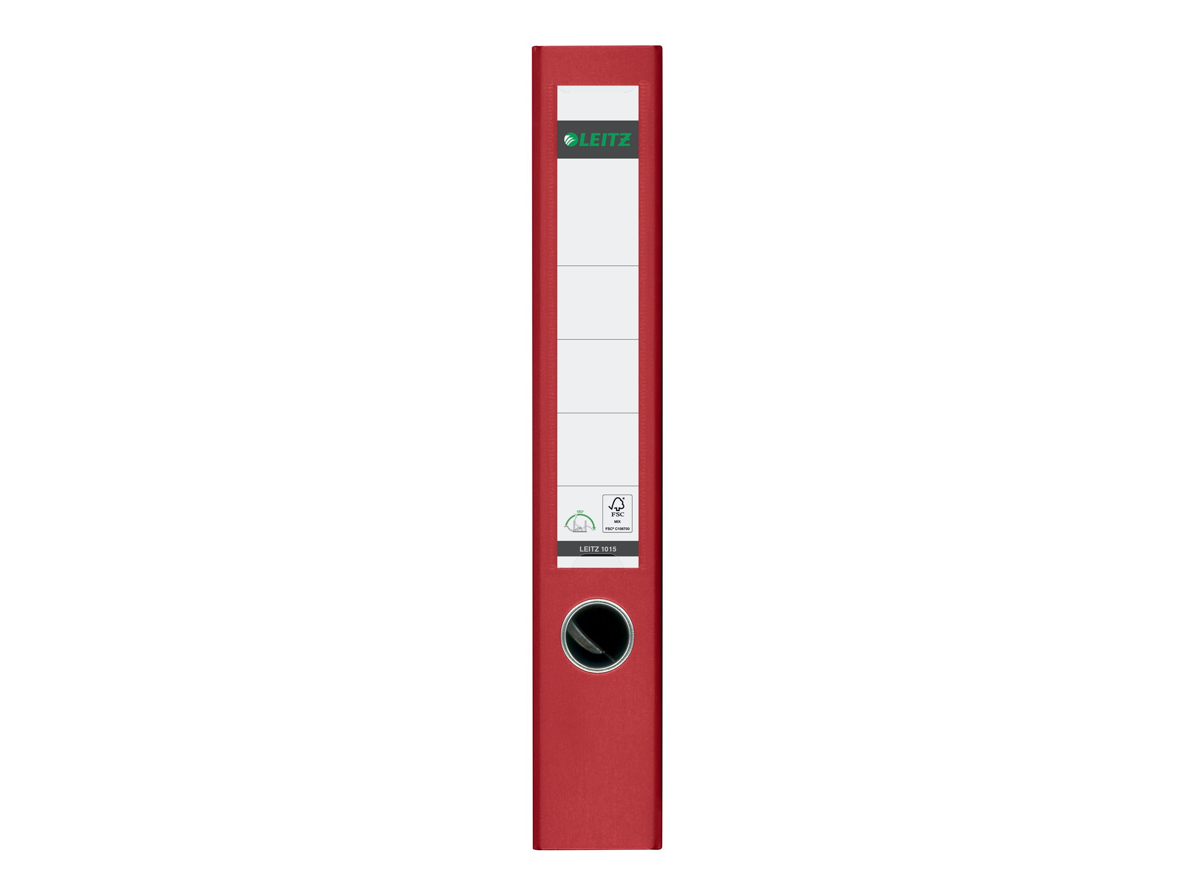 LEITZ 1015 Ordner rot Kunststoff 5,2 cm DIN A4