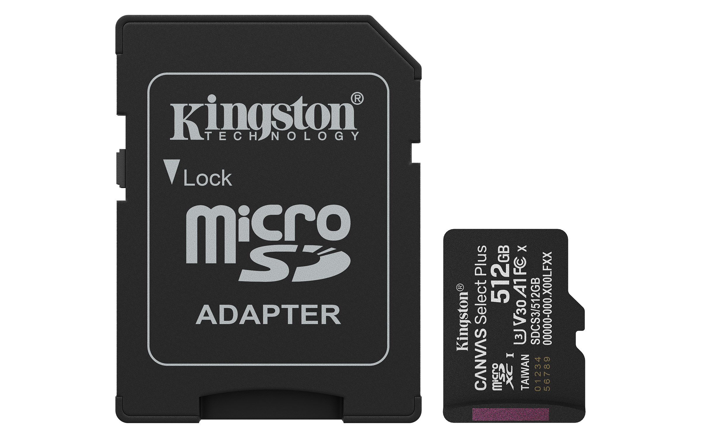 Kingston Canvas Select Plus Flash card Micro SDHC 512GB
