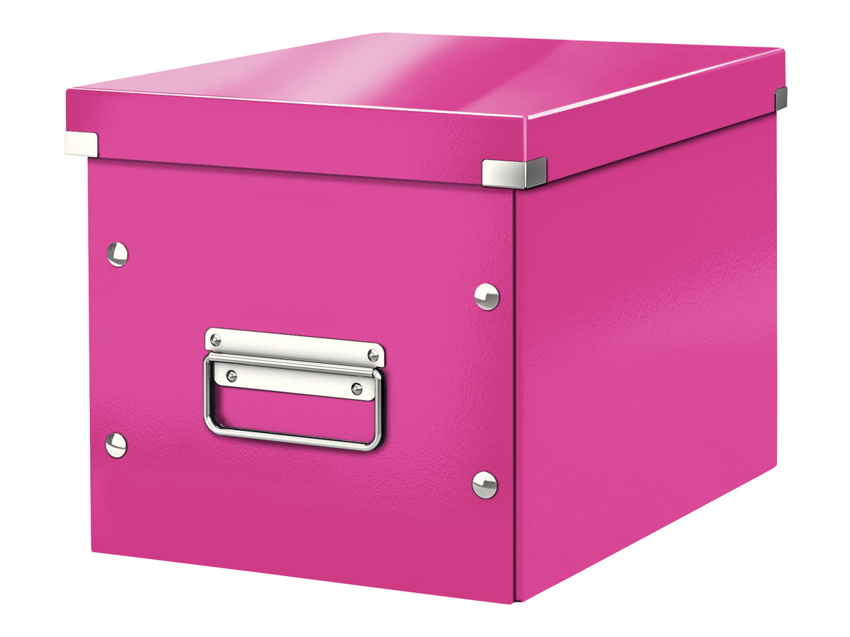 LEITZ Click & Store Aufbewahrungsbox 10,0 l pink 26,0 x 26,0 x 24,0 cm LEITZ Click & Store Aufbewahrungsbox 10,0 l pink 26,0 x 26,0 x 24,0 cm