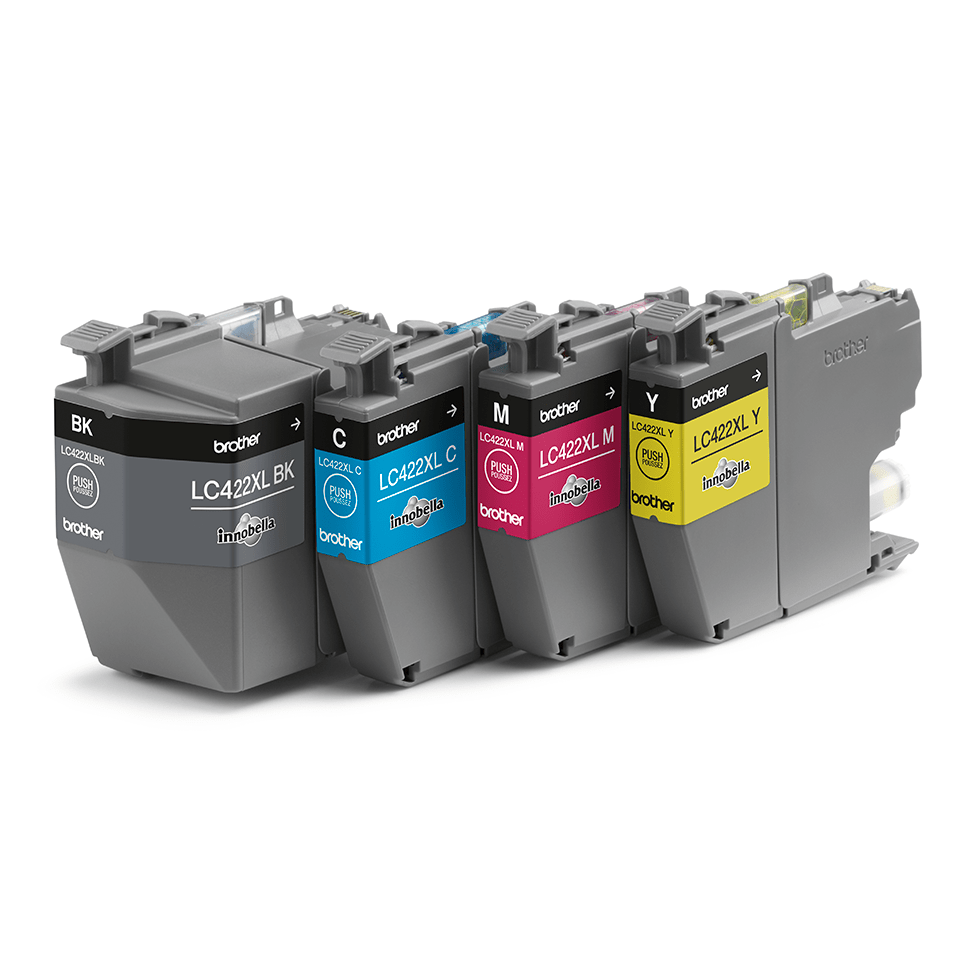 brother LC422XLVAL schwarz, cyan, magenta, gelb Druckerpatronen, 4erSet