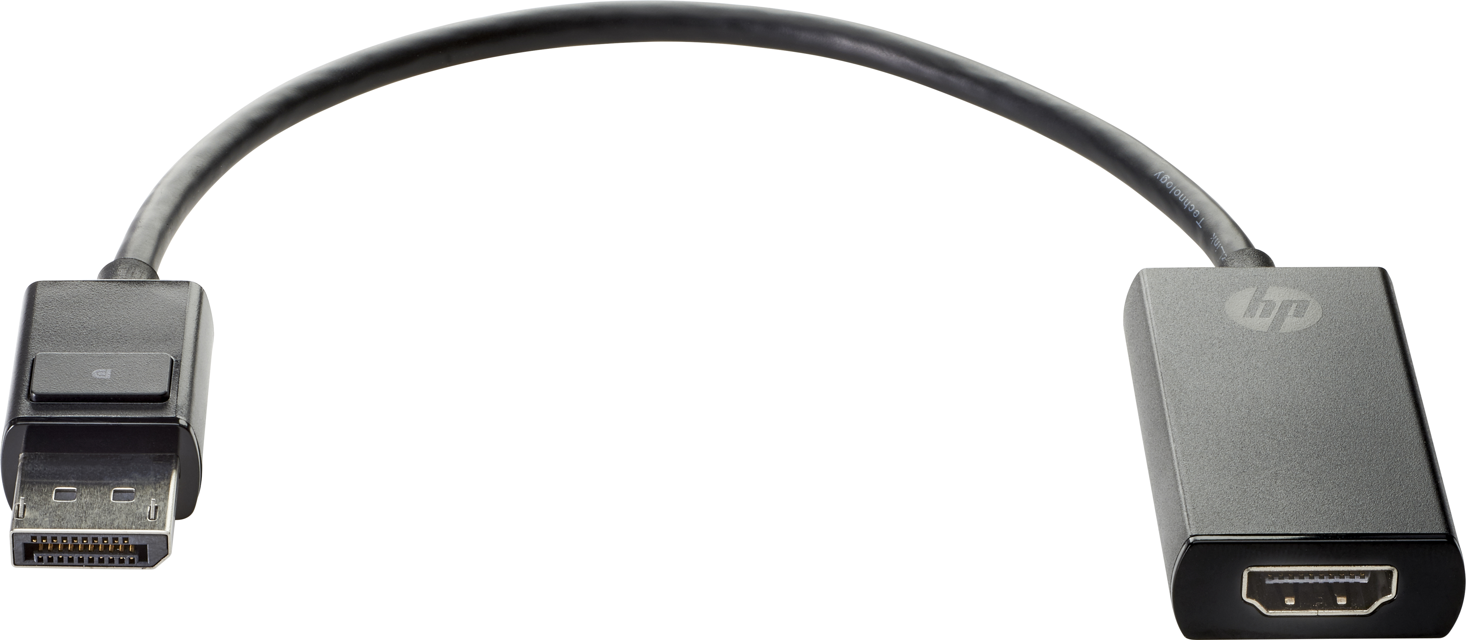 Adapter HP DisplayPort HDMI 4K 60Hz STBU Black