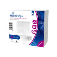 MediaRange CD Leerbox 5pcs Single clear retail