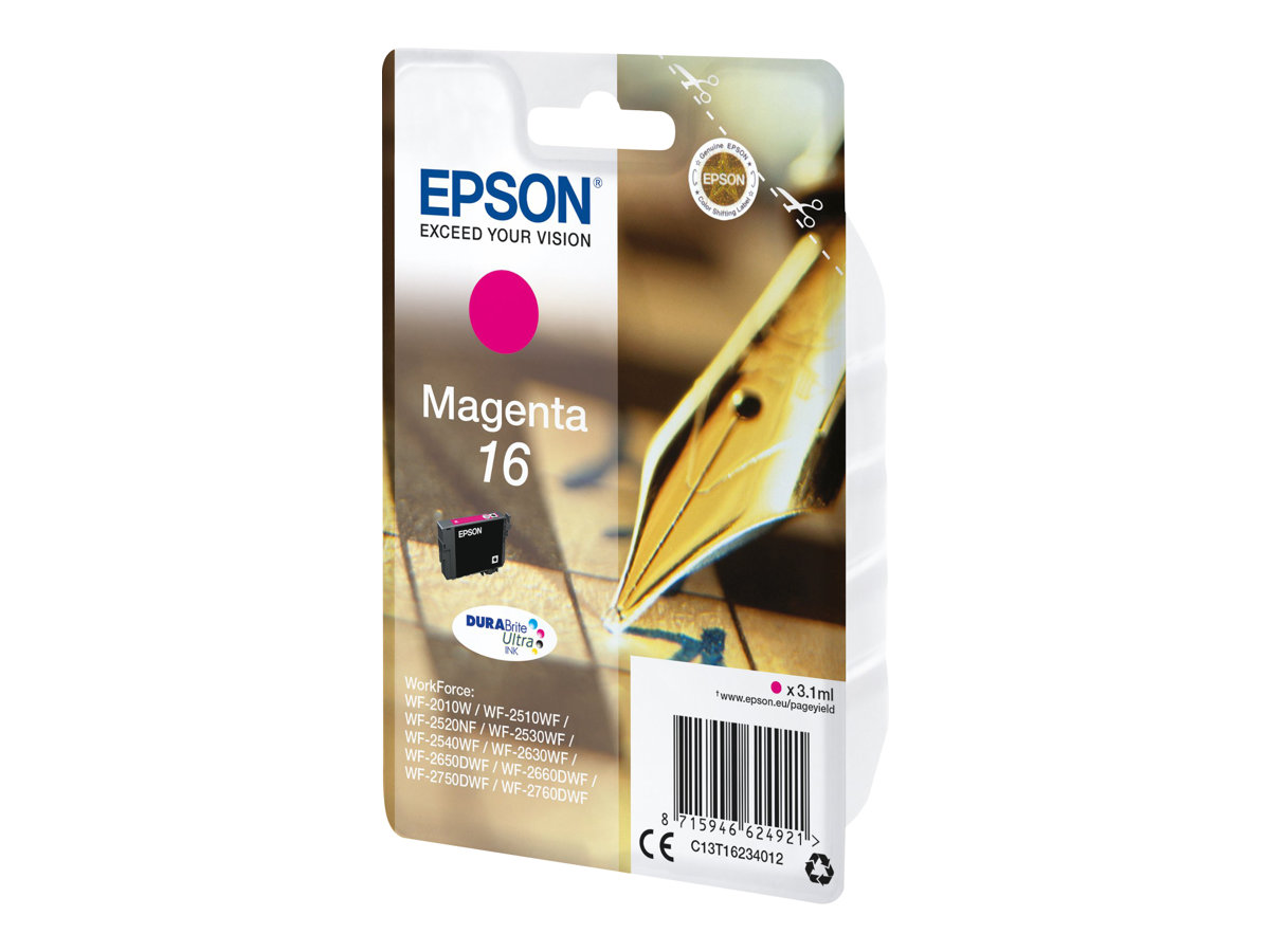 Epson 16 - 3.1 ml - Magenta - Original - Tintenpatrone
