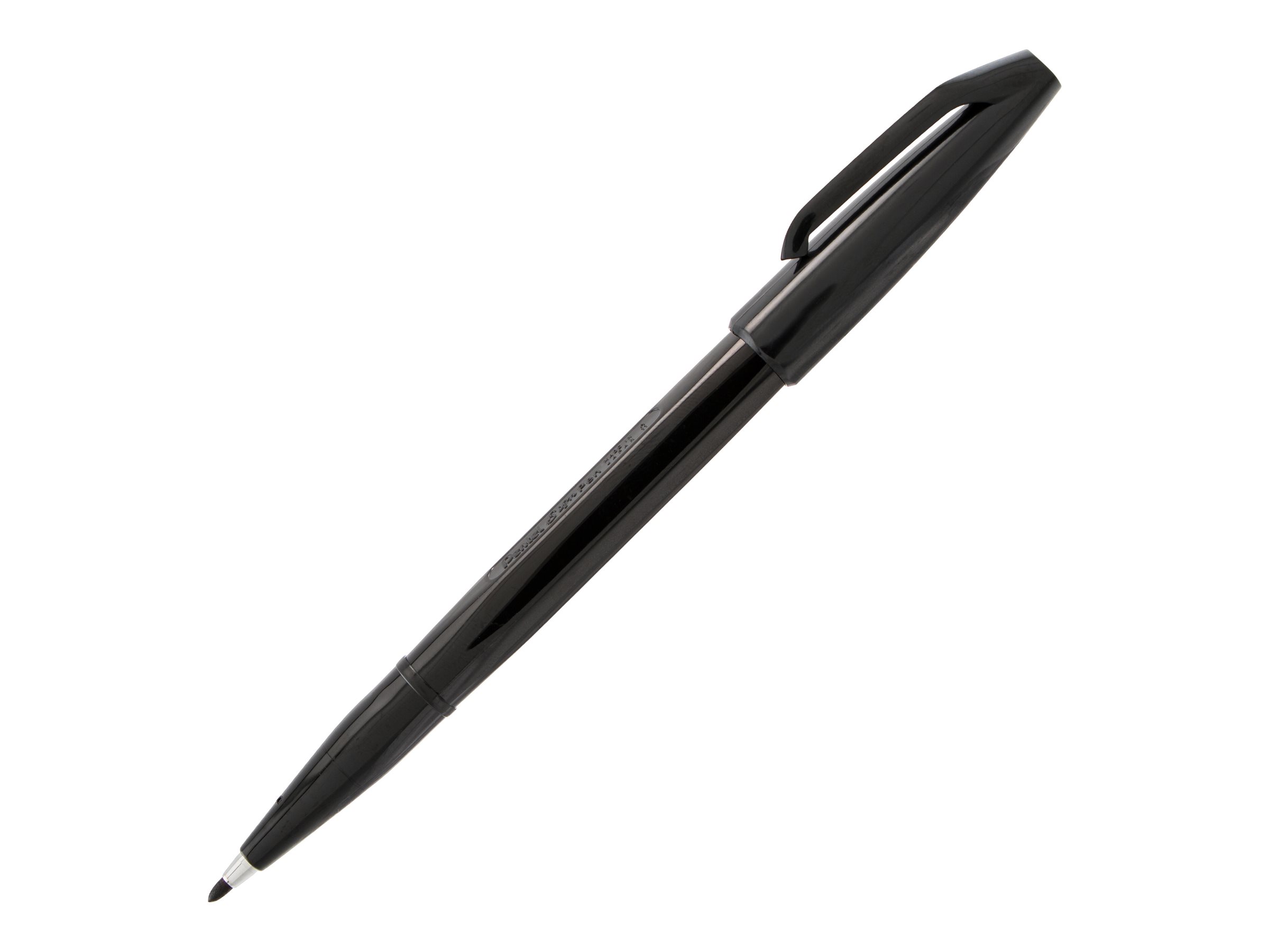Pentel Sign Pen Filzstift schwarz, 1 St