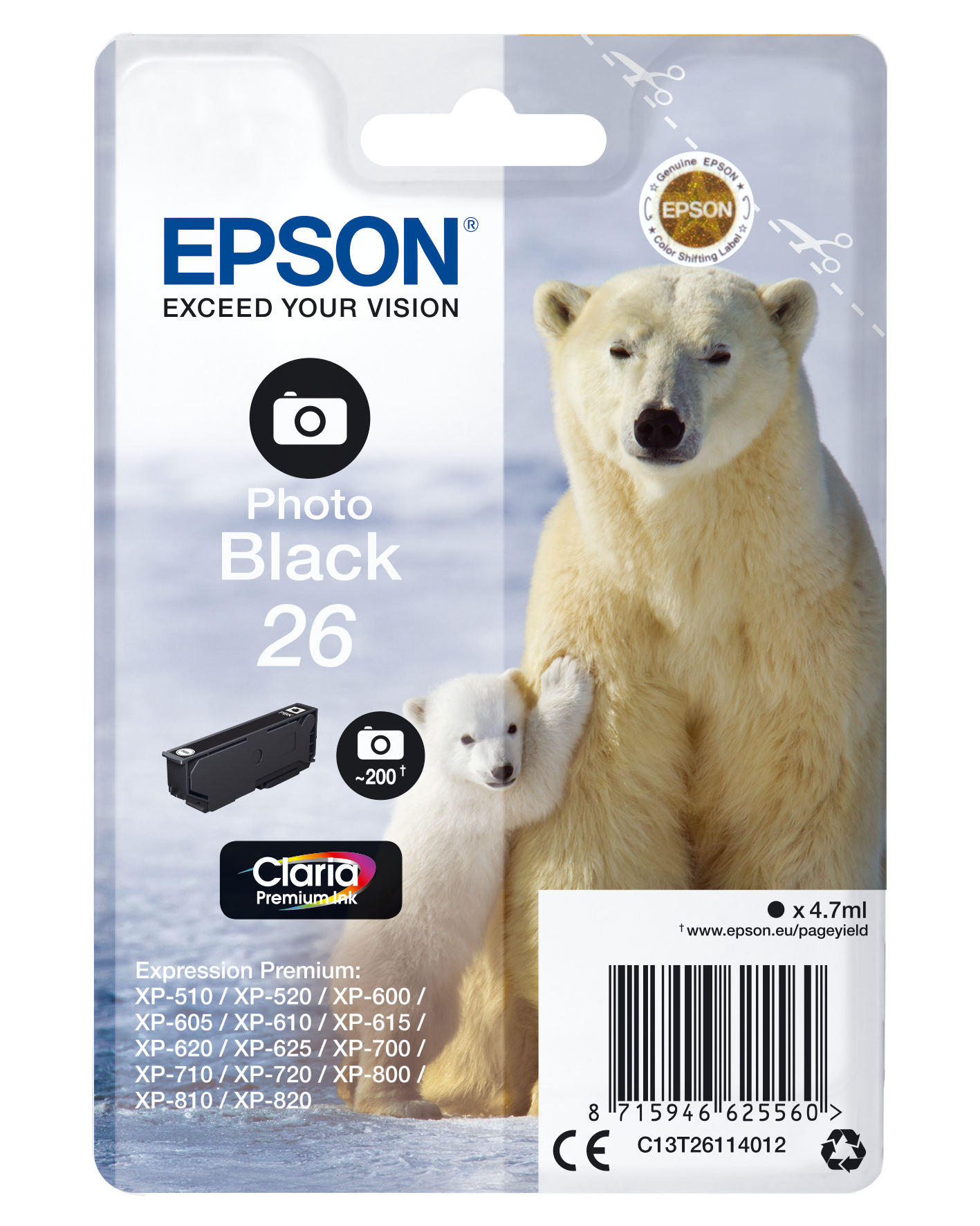 Epson 26 Fotoschwarz