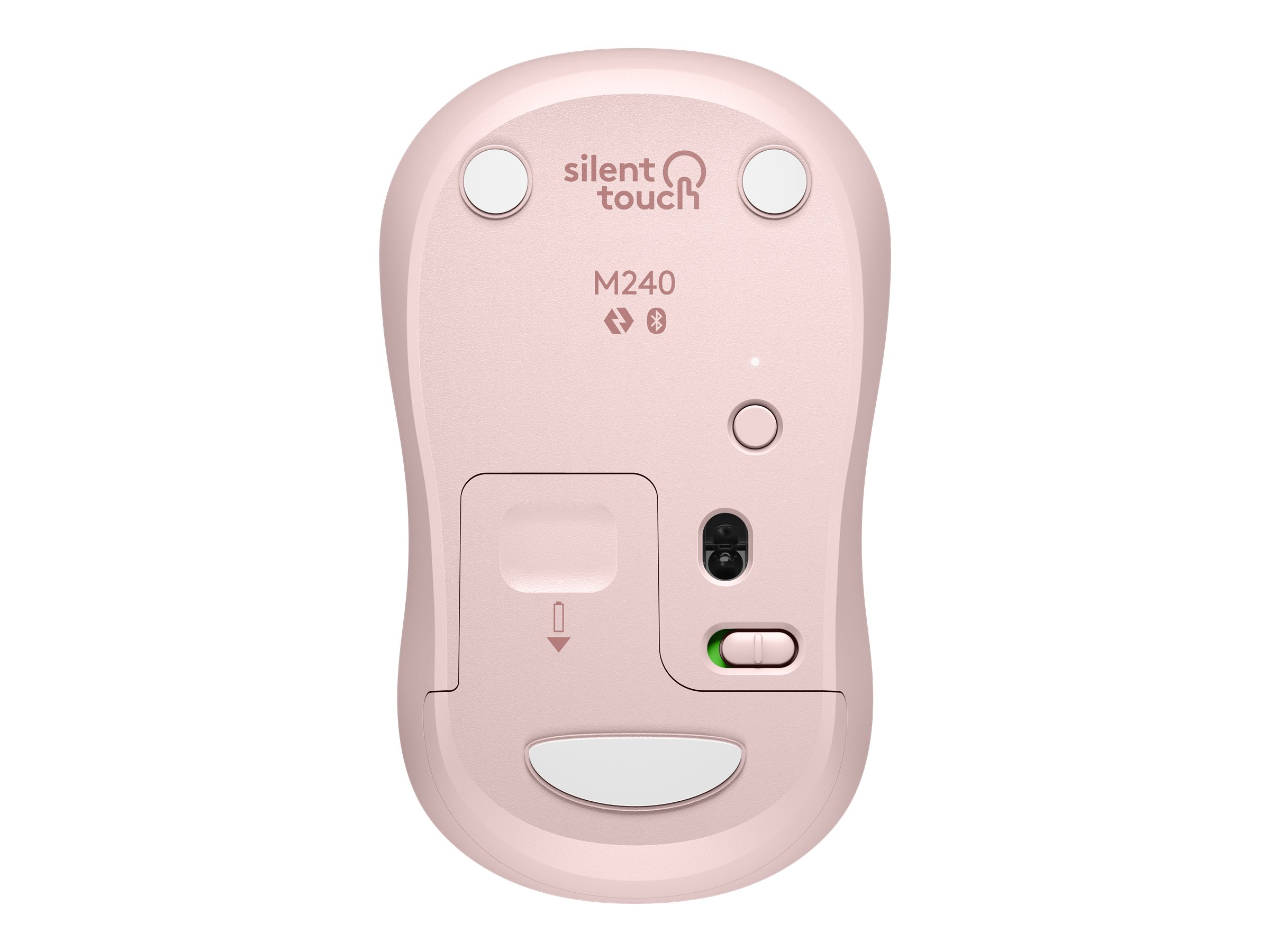 LOGITECH M240 SILENT MAUS ROSA