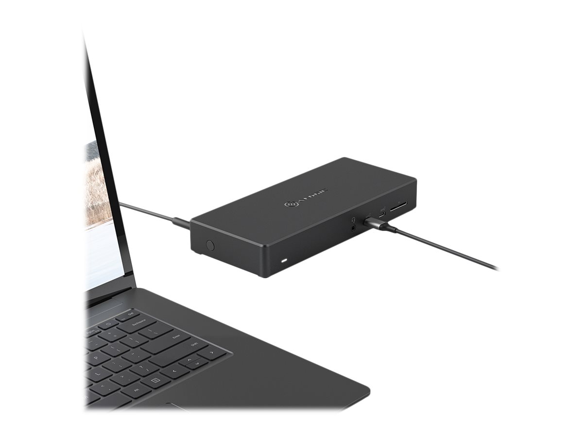 Alogic DockingStation USB-C Dreifachanzeige          schwarz