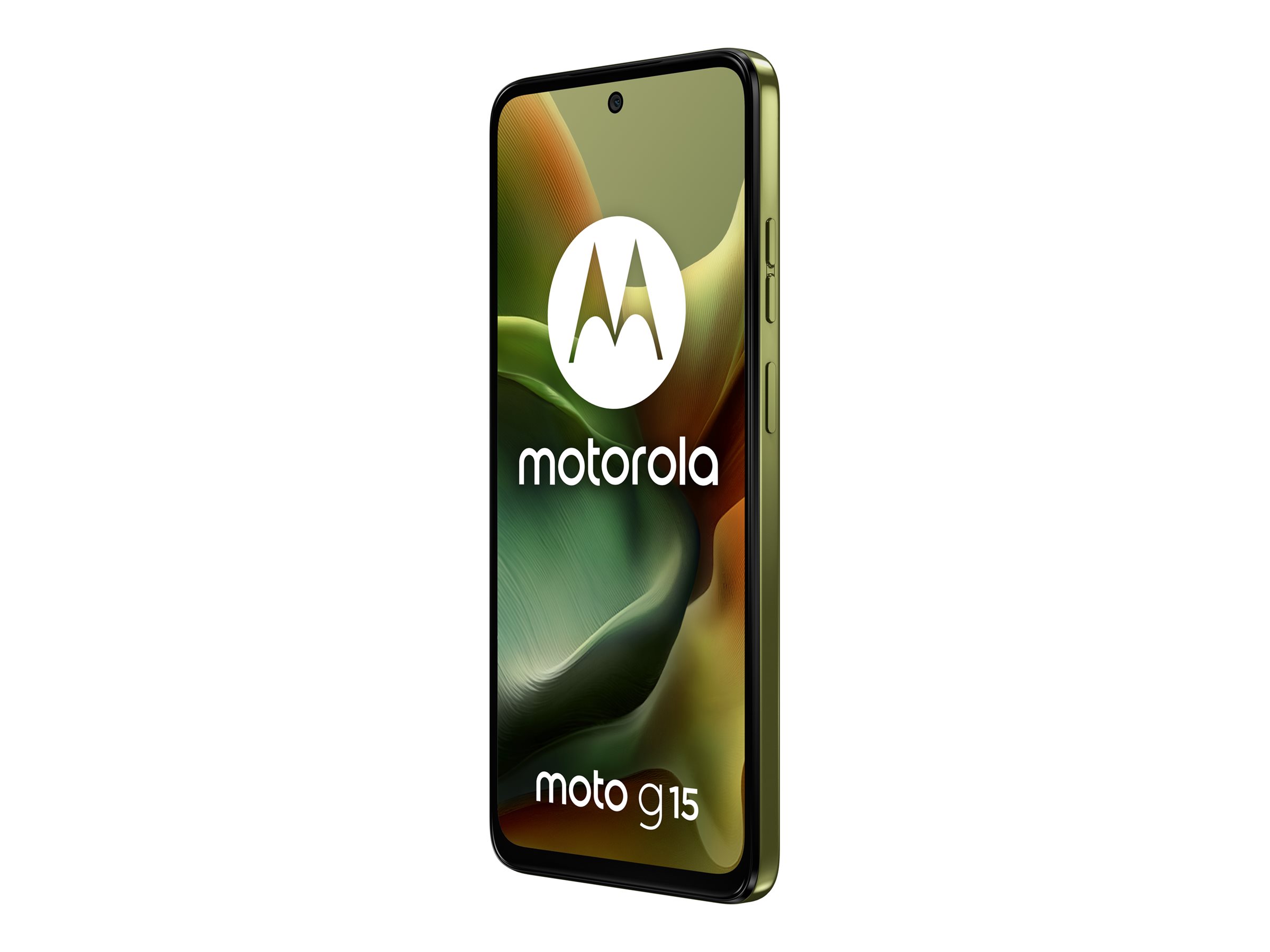 MOTOROLA moto g15 Dual-SIM-Smartphone iguana green 128 GB