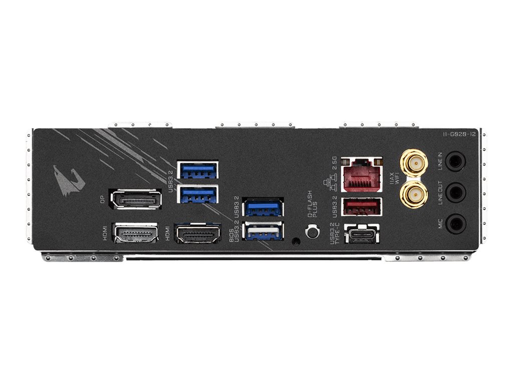 GIGABYTE B550I AORUS PRO AX AM4 DDR4 2xM.2 4xSATA WiFi DP HDMI mITX MB