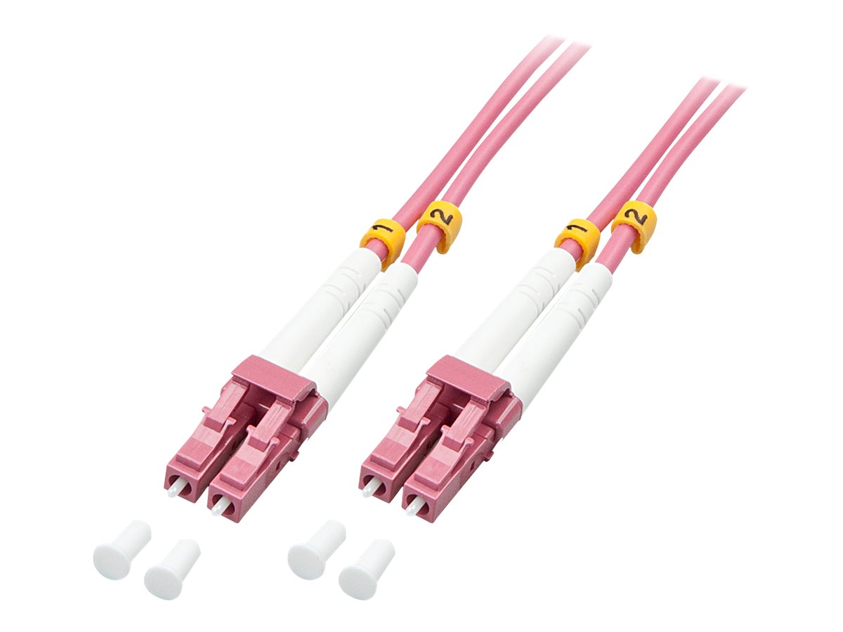 LINDY LWL-Duplexkabel LC/LC OM4 5m 50/125, Multimode LINDY LWL-Duplexkabel LC/LC OM4 5m 50/125, Multimode