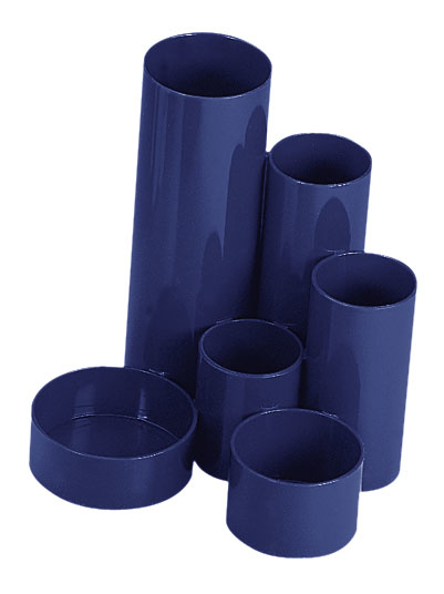 WEDO Stiftehalter Junior Butler blau ABS-Kunststoff 6 FÃ¤cher 13,5 x 12,0 x 14,8 cm