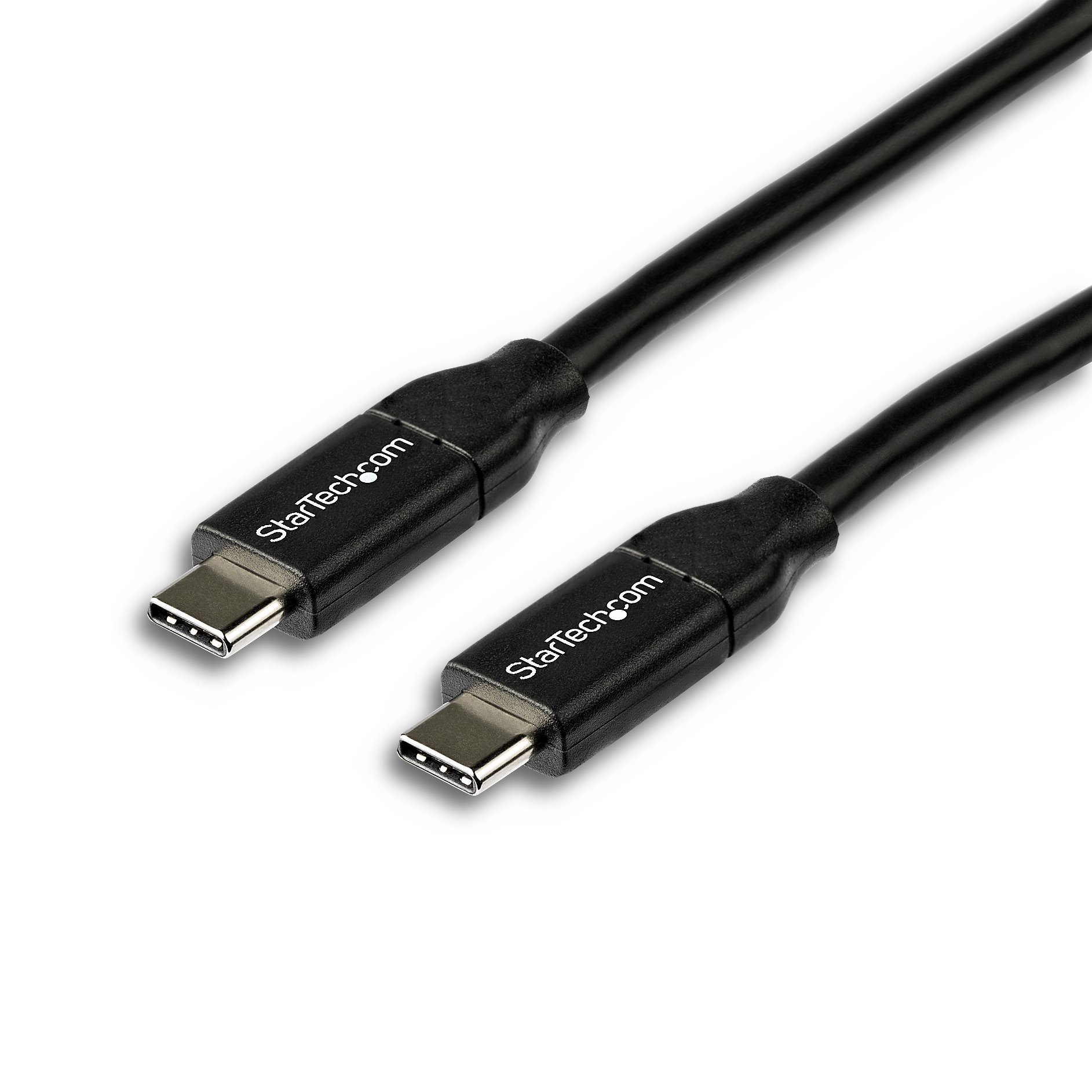 STARTECHCOM USBC to USBC Cable w 5A PD MM 2 m 6 ft USB 20 USBIF Certified