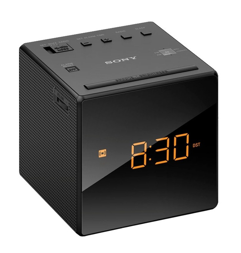 Sony ICFC1B Uhrenradio schwarz