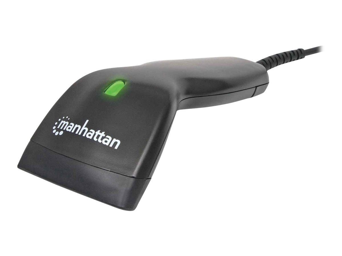 MANHATTAN Barcodescanner Kontakt CCD    USB   50mm  schwarz