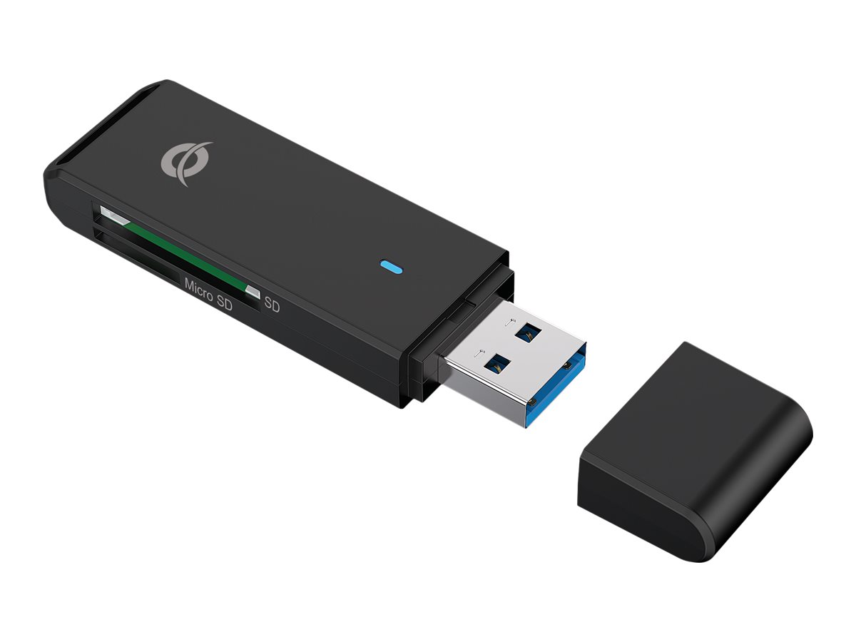 CONCEPTRONIC Kartenleser USBA32TFMicroSD30 schwarz