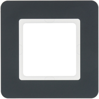 Berker Rahmen 10116186 1fach Q.7 anthrazit samt Berker Rahmen 10116186 1fach Q.7 anthrazit samt