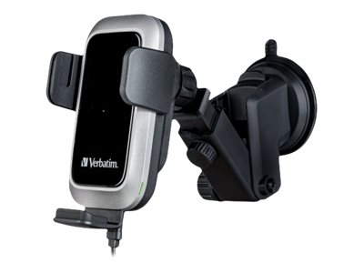 Verbatim FWC-03 Auto-Handyhalterung mit Wireless Ladefunktion Pro Qi Fast