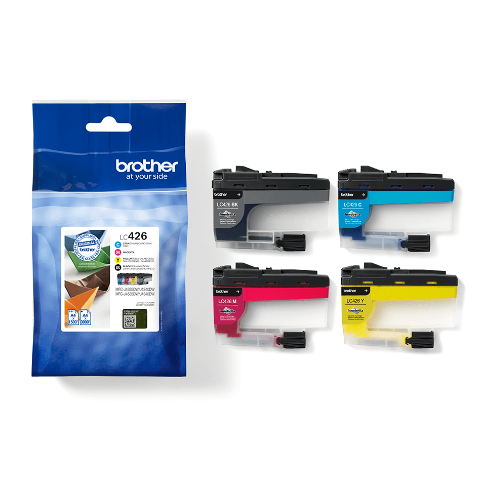 Brother LC-426 Tintenpatrone Schwarz/Gelb/Cyan/Magenta