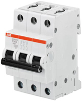 ABB Stotz-KontaktLeitungsschutzschalter S203M-B10 B10A 3polig 10kA ABB Stotz-KontaktLeitungsschutzschalter S203M-B10 B10A 3polig 10kA
