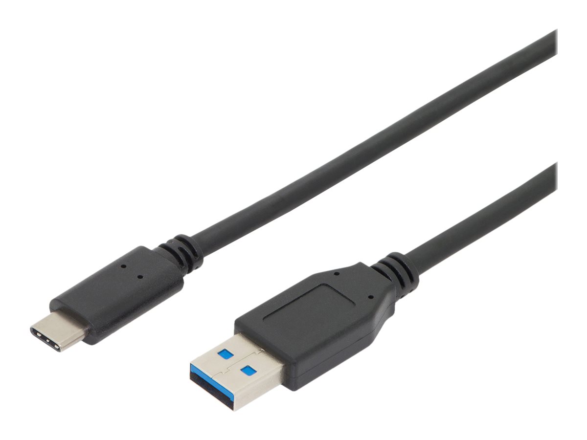 ASSMANN USB Typ C Verbindungskabel Typ C auf A St/St 1,0m voll ausgestattet Gen2 3A 10GB 3.1 Version CE sw ASSMANN USB Typ C Verbindungskabel Typ C auf A St/St 1,0m voll ausgestattet Gen2 3A 10GB 3.1 Version CE sw