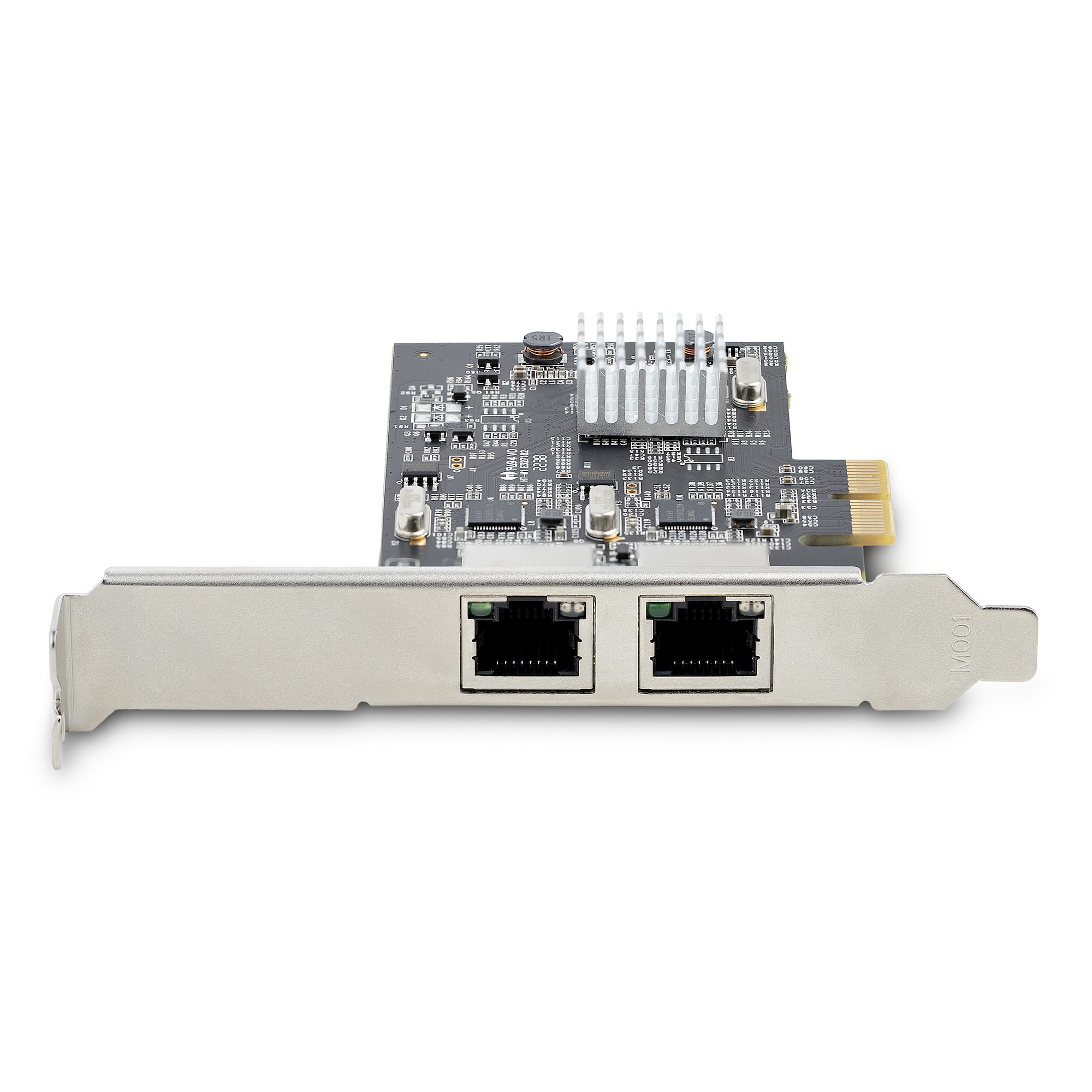 STARTECHCOM 2Port 25 Gbit PCIe Netzwerkkarte Intel I225V DualPort Computer LAN Karte MultiGigabit NIC 25G PCI Express Server