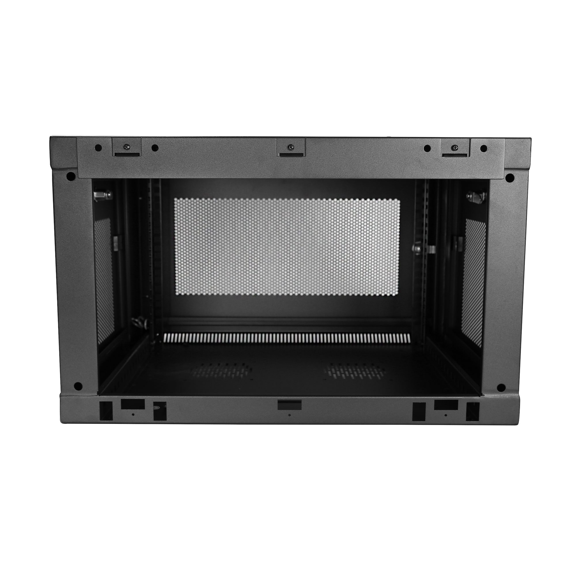 STARTECHCOM 6HE wandmontage Server Rack bis zu 43cm tief Gehäuse mit Scharnier Netzwerkschrank Server Schrank