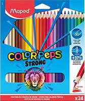 maped COLORPEPS STRONG Buntstifte farbsortiert, 24 St. maped COLORPEPS STRONG Buntstifte farbsortiert, 24 St.