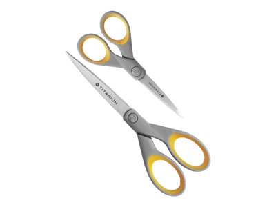 WESTCOTT Papierscheren-Set TITANIUM Nitride, 2 St.