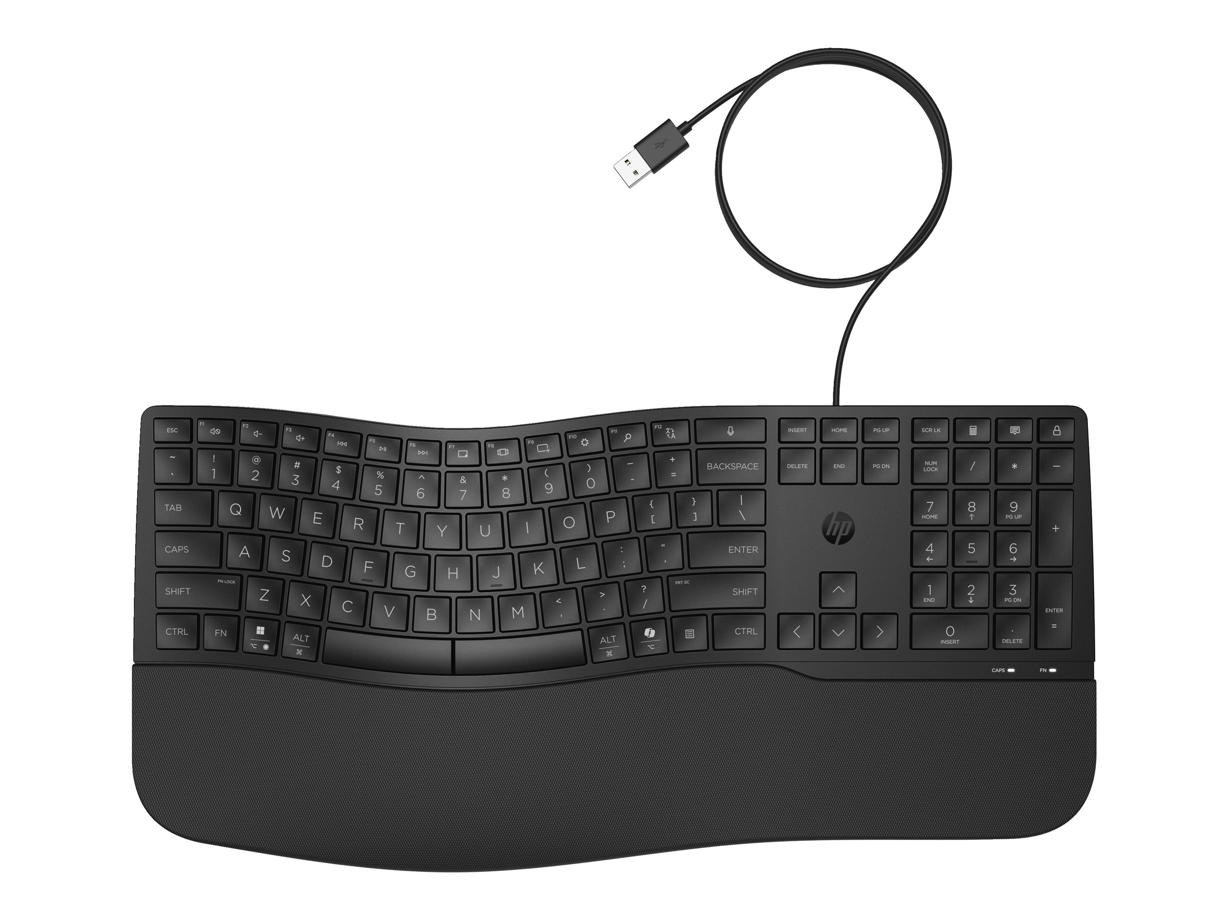 HP 480 Comfort Wired Keyboard-GR (P)