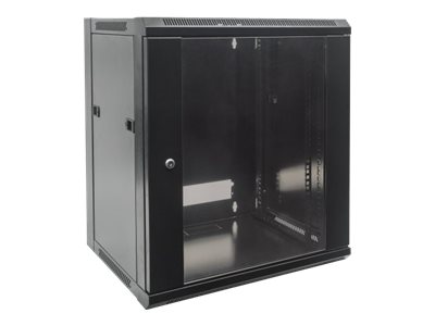 INTELLINET 48,3cm Wandverteiler 6 HE 450mm tief 19 Zoll HxBxT 370x 570 x 450 mm unmontiert schwarz