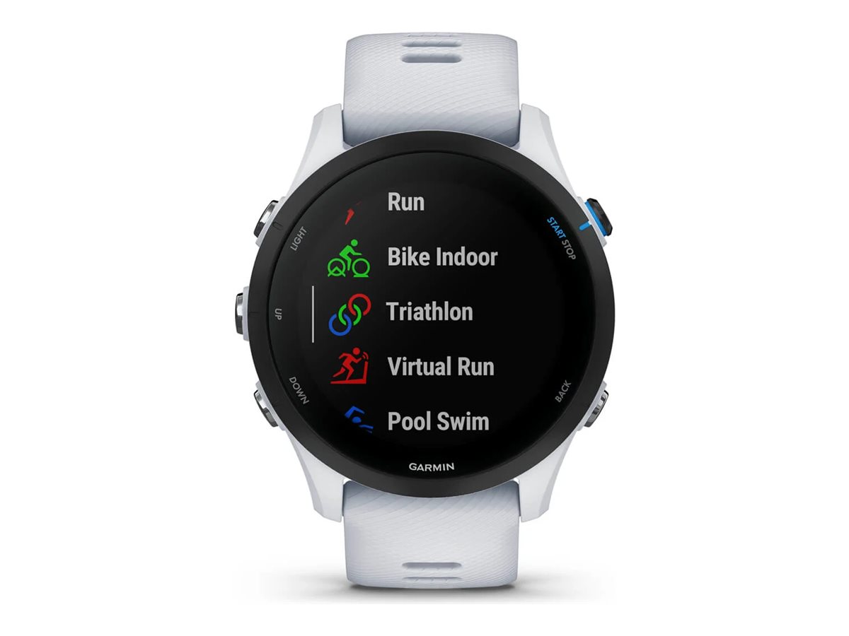 GARMIN Forerunner 255 Music Smartwatch steinweiss, schwarz GARMIN Forerunner 255 Music Smartwatch steinweiss, schwarz