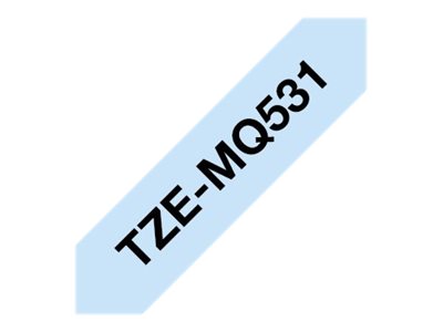 brother Schriftband TZe-MQ531 TZEMQ531, 12 mm schwarz auf blau brother Schriftband TZe-MQ531 TZEMQ531, 12 mm schwarz auf blau