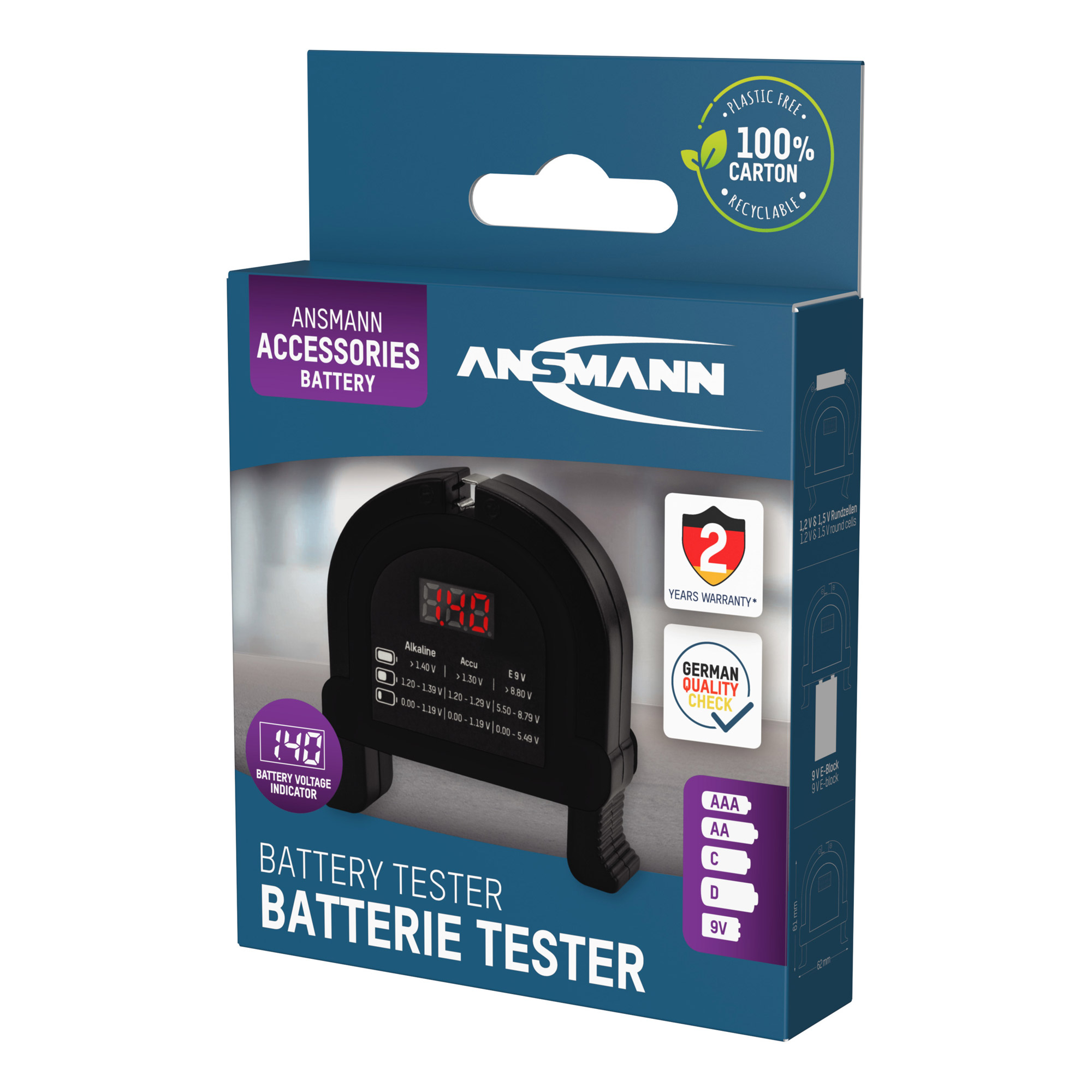 ANSMANN Batterietester