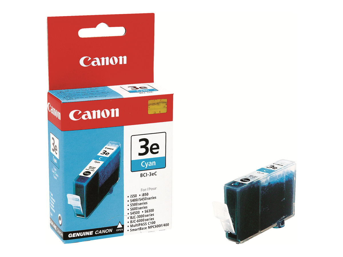 4480A002 CANON BCI3EC BJC Tinte cyan 390 4480A002 CANON BCI3EC BJC Tinte cyan 390