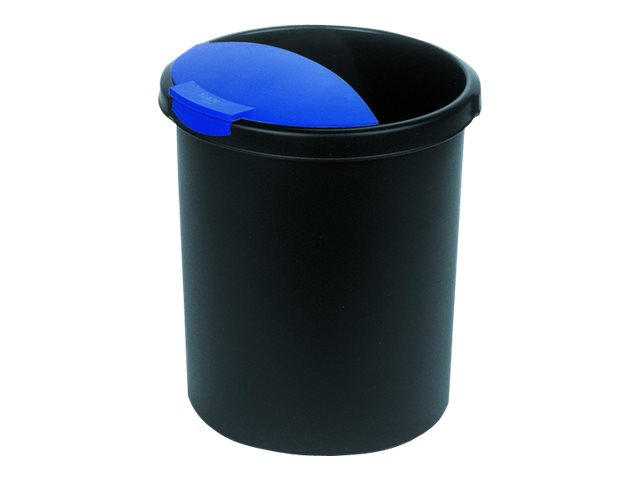 HAN Moon Muelleimer-Einsatz 6,0 l blau, schwarz